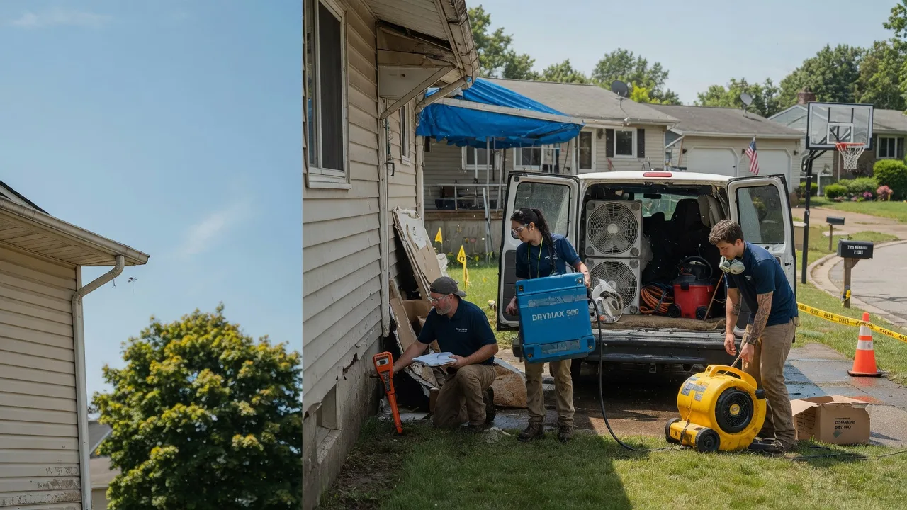 Ceiling Leak Cleanup in Cashton, WI near me
