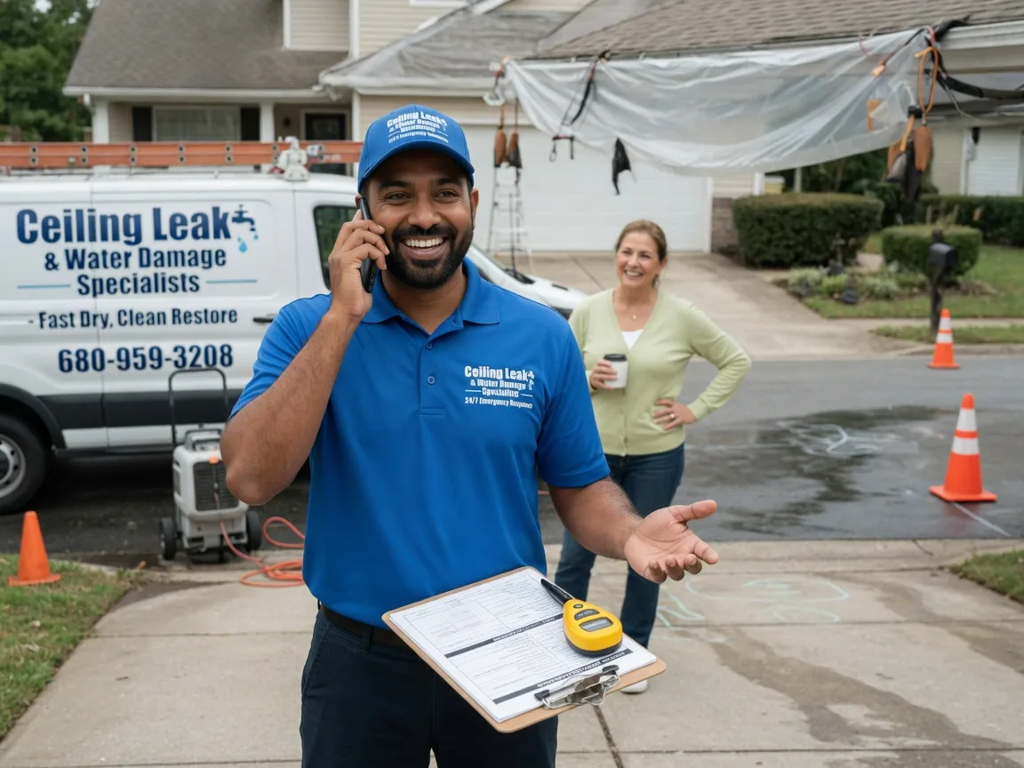 Ceiling Leak Cleanup Cashton, WI FAQs